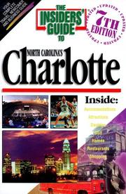Cover of: Insiders Guide to Charlotte