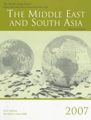 Cover of: The Middle East and South Asia 2007