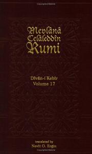 Cover of: Divan-I Kebir Volume 17: Hezec Mahbun Matviyy (Divan-I Kebir, 1)