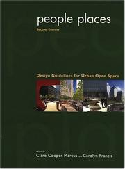 Cover of: People Places: Design Guidlines for Urban Open Space, 2nd Edition