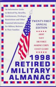 Cover of: Retired Military Almanac, 1998 (Retired Military Almanac) by Sol Gordon