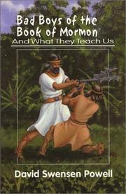 Cover of: Bad Boys of the Book of Mormon : And What They Teach Us