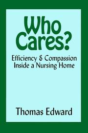 Cover of: Who Cares | Thomas Edward