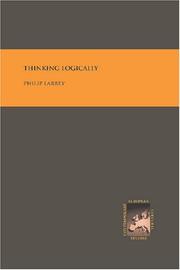Cover of: Thinking Logically