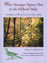 Cover of: When passenger pigeons flew in the Killbuck Valley