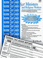 Cover of: Income Tax Guide for Ministers