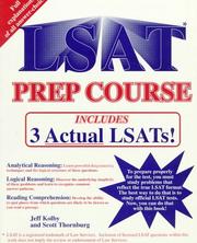 Cover of: Lsat Prep Course