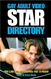 Cover of: Gay Adult Video Star Directory: Over 2,000 Videographies Past to Present