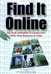 Cover of: Find It Online by Alan M. Schlein