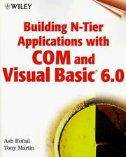 Cover of: Building N-Tier Applications with COM and Visual Basic 6.0