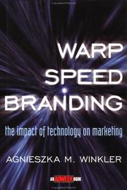 Cover of: Warp-Speed Branding by Agnieszka Winkler