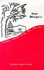 Cover of: San Diego's Colorful Stories of the Past (1769-1927)