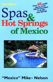 Cover of: Spas and Hot Springs of Mexico