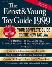 Cover of: The Ernst & Young Tax Guide 1999 (Annual)