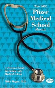 Cover of: Pfizer Medical School Manual 2005