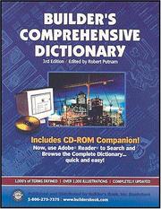 Cover of: Builders Comprehensive Dictionary