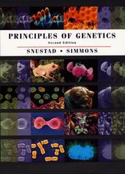 Cover of: Principles of Genetics