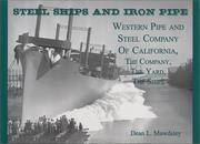 Cover of: Steel Ships and Iron Pipe by Dean L. Mawdsley