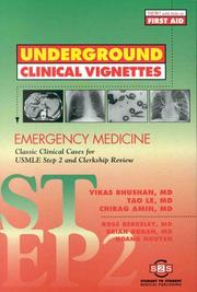 Cover of: Underground Clinical Vignettes Set of 8 (Internal Medicine Vol. 1, Internal Medicine Vol. 2, Surgery, Ob/Gyn, Pediatrics, Psychiatry, Neurology, Emergency Medicine