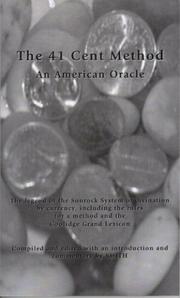 Cover of: The 41 Cent Method: An American Oracle