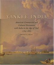 Cover of: Yankee India by Susan S. Bean