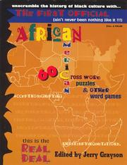 Cover of: African American Crossword Puzzles & Other Word Games
