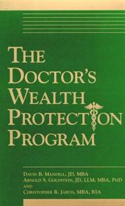 Cover of: The Doctor's Wealth Protection Program (2 Audiocassettes)