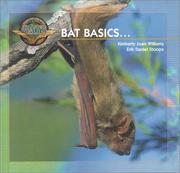 Cover of: Bat Basics (Williams, Kim, Young Explorers Series. Bats.) by Kim Williams, Erik D. Stoops