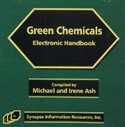 Cover of: Green Chemicals Electronic Handbook