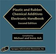 Cover of: Plastic and Rubber Additives Electronic Handbook