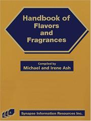 Cover of: Handbook of Flavors and Fragrances