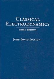 Cover of: Classical Electrodynamics