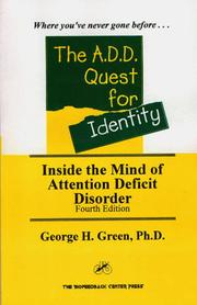 Cover of: A.d.d. Quest For Identity