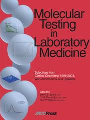 Cover of: Molecular Testing in Laboratory Medicine: Selections from Clinical Chemistry, 1998-2001