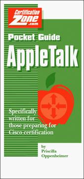 Cover of: CertificationZone.com AppleTalk Pocket Guide