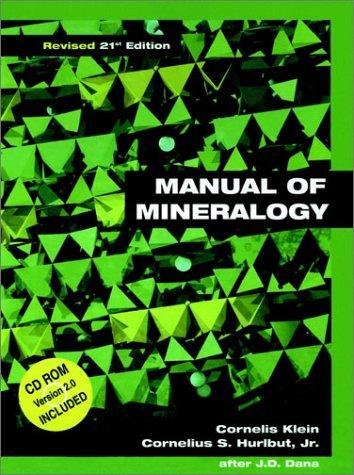 Manual of mineralogy by Cornelis Klein