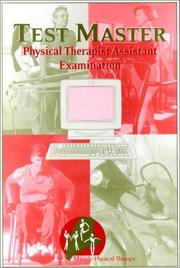 Cover of: Test Master: Physical Therpaist Assistant Examination