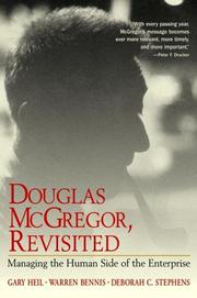 Cover of: Douglas McGregor, Revisited by Gary Heil, Warren Bennis, Deborah C. Stephens