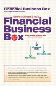 Cover of: Adkins & Matchett's Financial Business Box by Alastair Matchett, Norman Toy, Kathleen Adkins