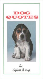 Cover of: Dog Quotes by Sylvia H. Kreng, Sylvia H. Kreng