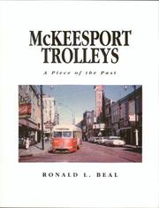 Cover of: McKeesport Trolleys by Ronald L. Beal