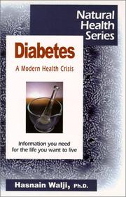 Cover of: Diabetes  by Hasnain Walji