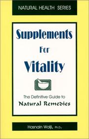 Cover of: Supplements for Vitality by Hasnain Walji