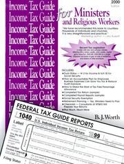 Income Tax Guide for Ministers and Religious Workers by B. J. Worth