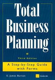 Cover of: Total Business Planning by E. James Burton