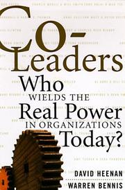 Cover of: Co-leaders by David A. Heenan