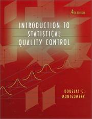 Cover of: Introduction to Statistical Quality Control by Douglas C. Montgomery, Douglas C. Montgomery