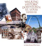 Cover of: Walking Historic Downtown St. Louis