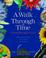 Cover of: A walk through time