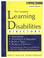 Cover of: The Complete Learning Disabilities Directory, 1999/2000